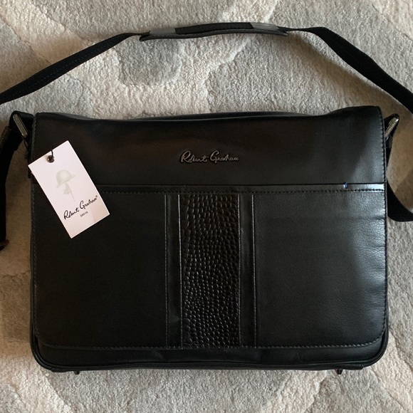 Robert Graham men's laptop/messenger bag
